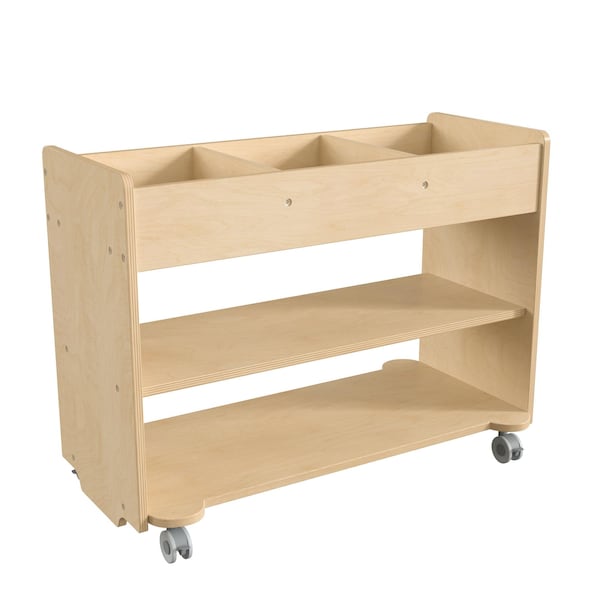 Flash Furniture Birch Plywood, 100 lbs Load Capacity, 16" L, 31" W, 24.5" H MK-KE24145-GG - main